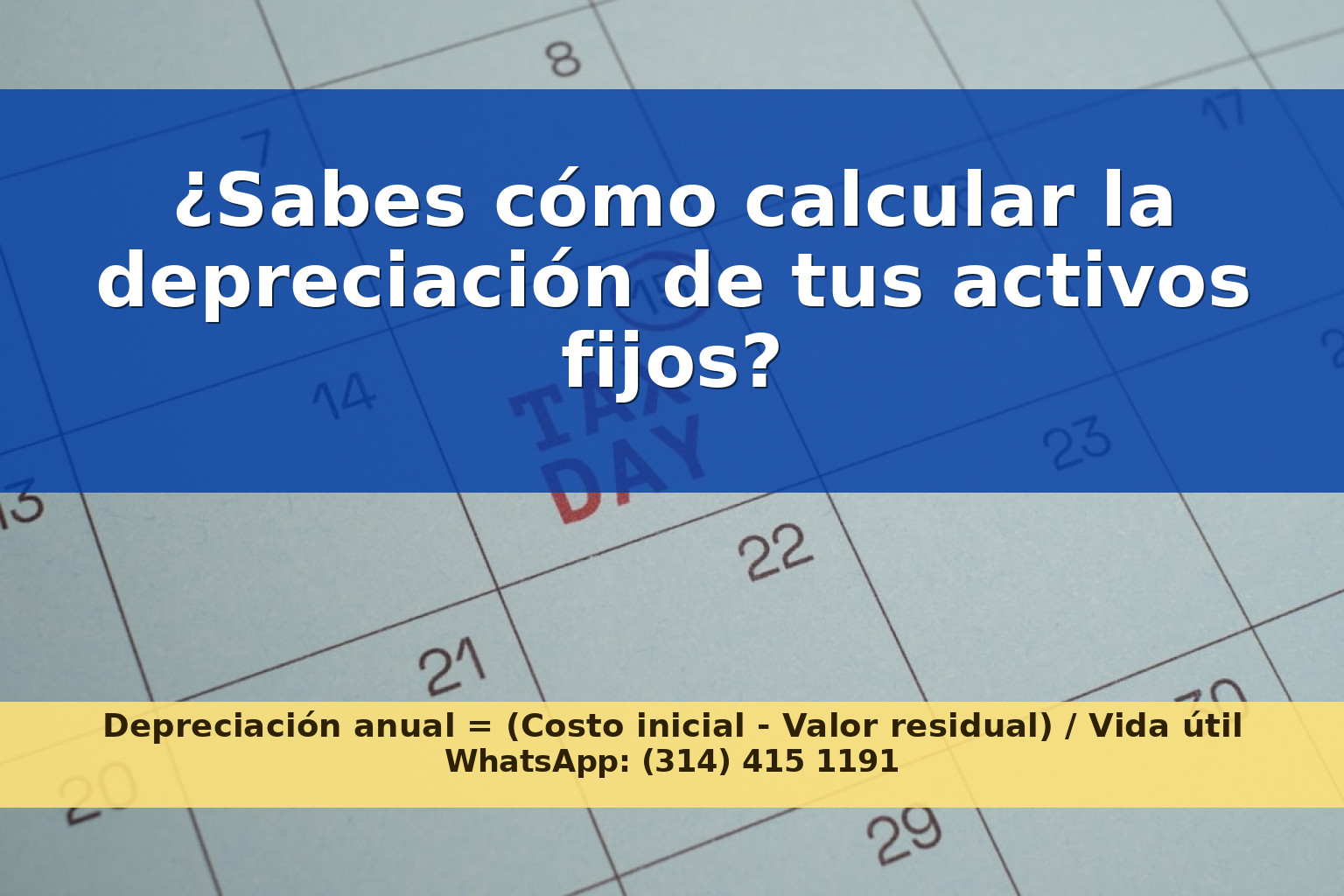 Cómo calcular la depreciación de activos fijos: guía práctica para pymes